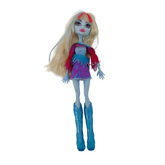 Mattel Other - Monster High Doll 2013 Music Festival Abbey Bominable Blue Shoes